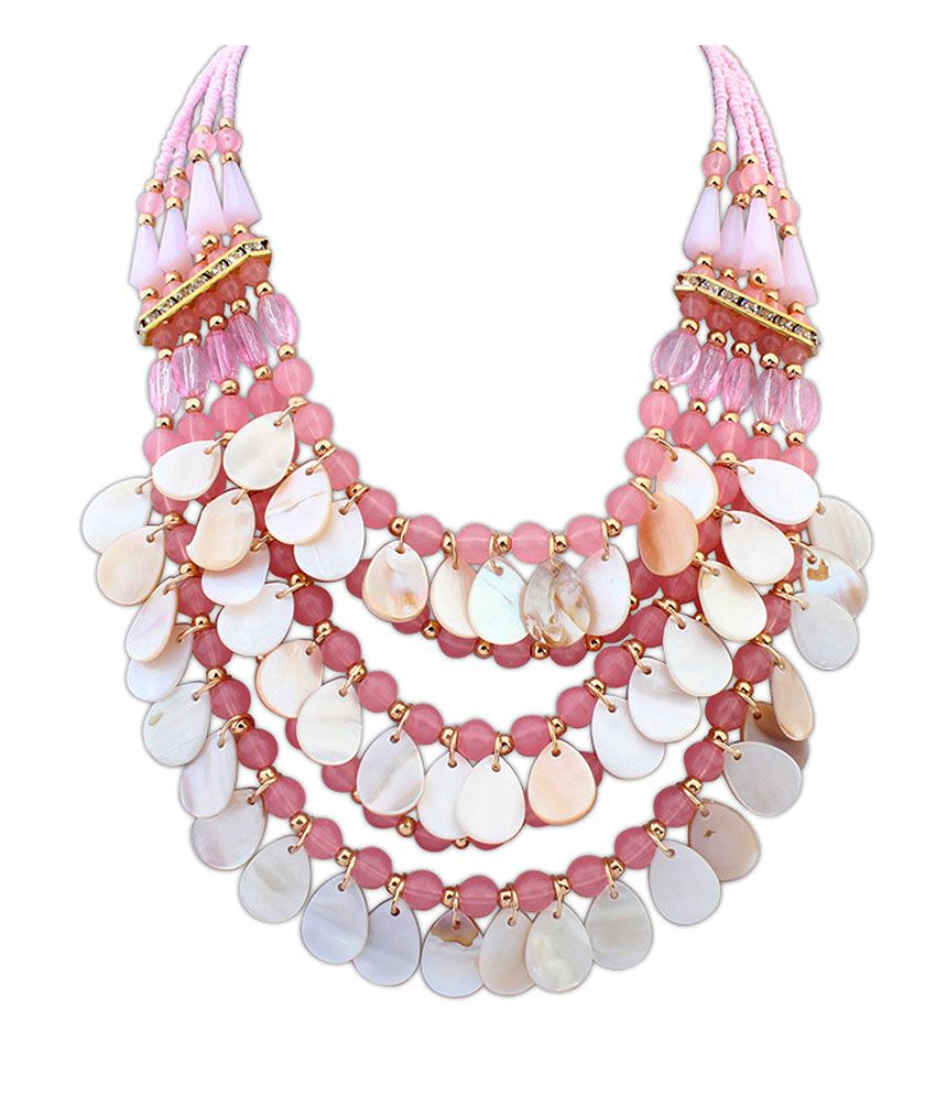 Atasi International Beads Oxidised Beads Studded Multi Coloured