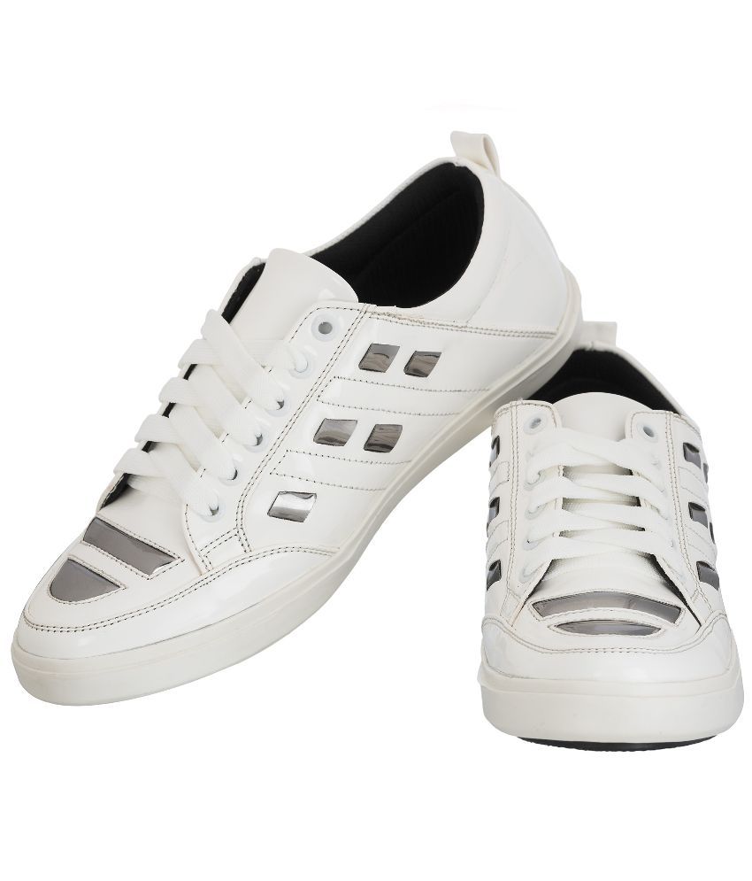 Yes Papa White Sneaker Shoes - Buy Yes Papa White Sneaker Shoes Online ...