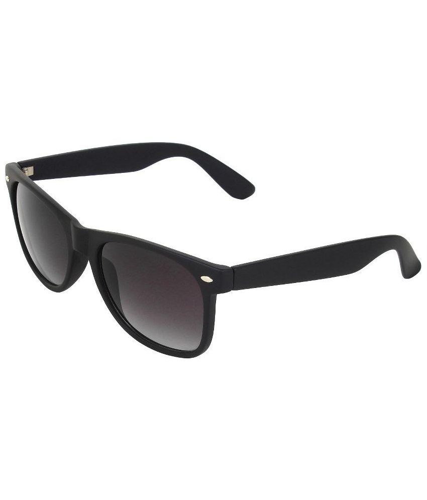 Zyaden - Black Square Sunglasses ( Pack of 1 )