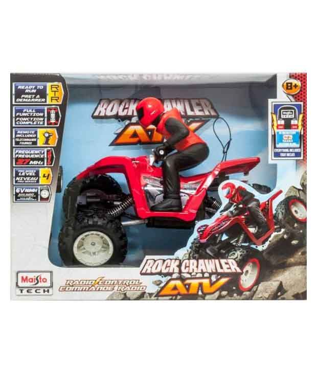 Maisto Remote Control Rock Crawler ATV Complete 6v Buy Maisto Remote