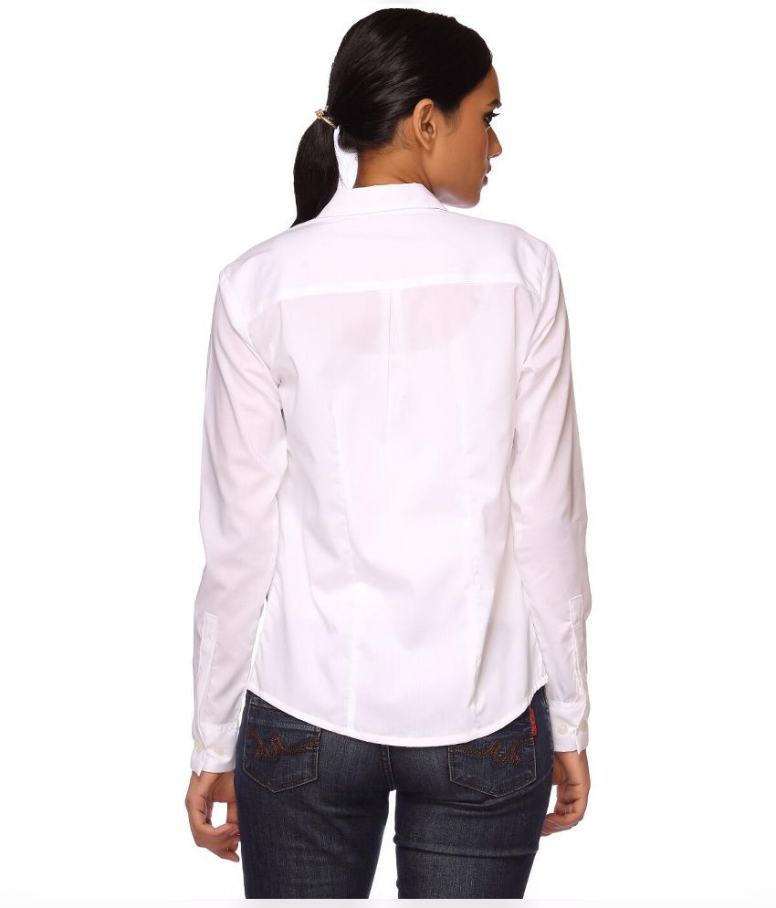 rayon white shirt