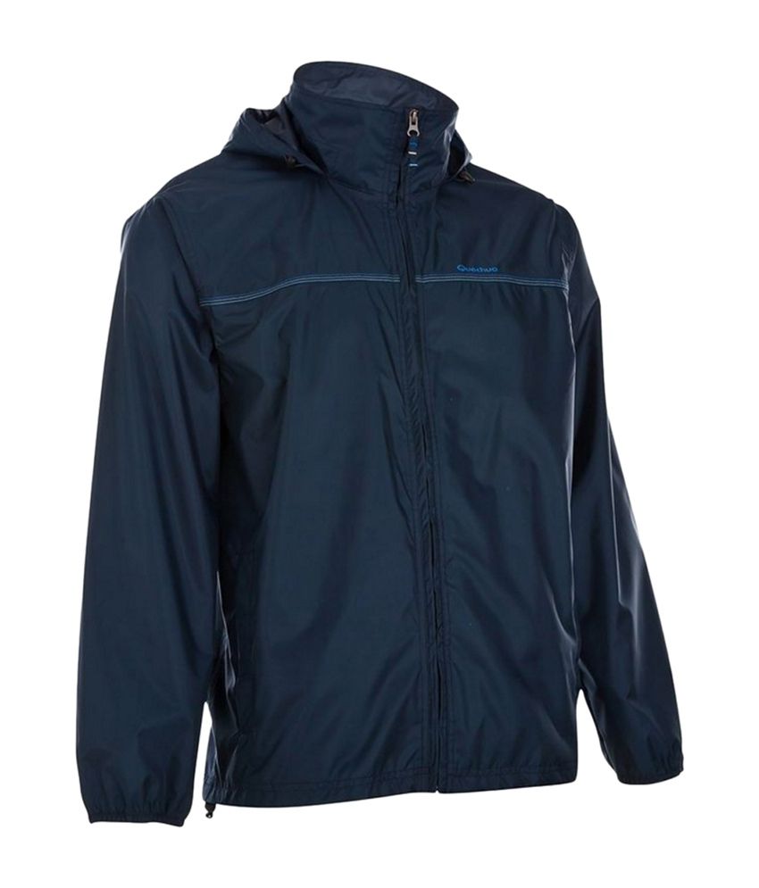 QUECHUA Rain-Cut Zip Men's Hiking Rain Jacket: Buy Online at Best Price ...