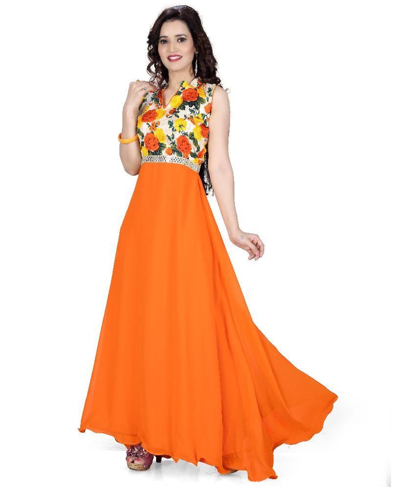 georgette gowns online india