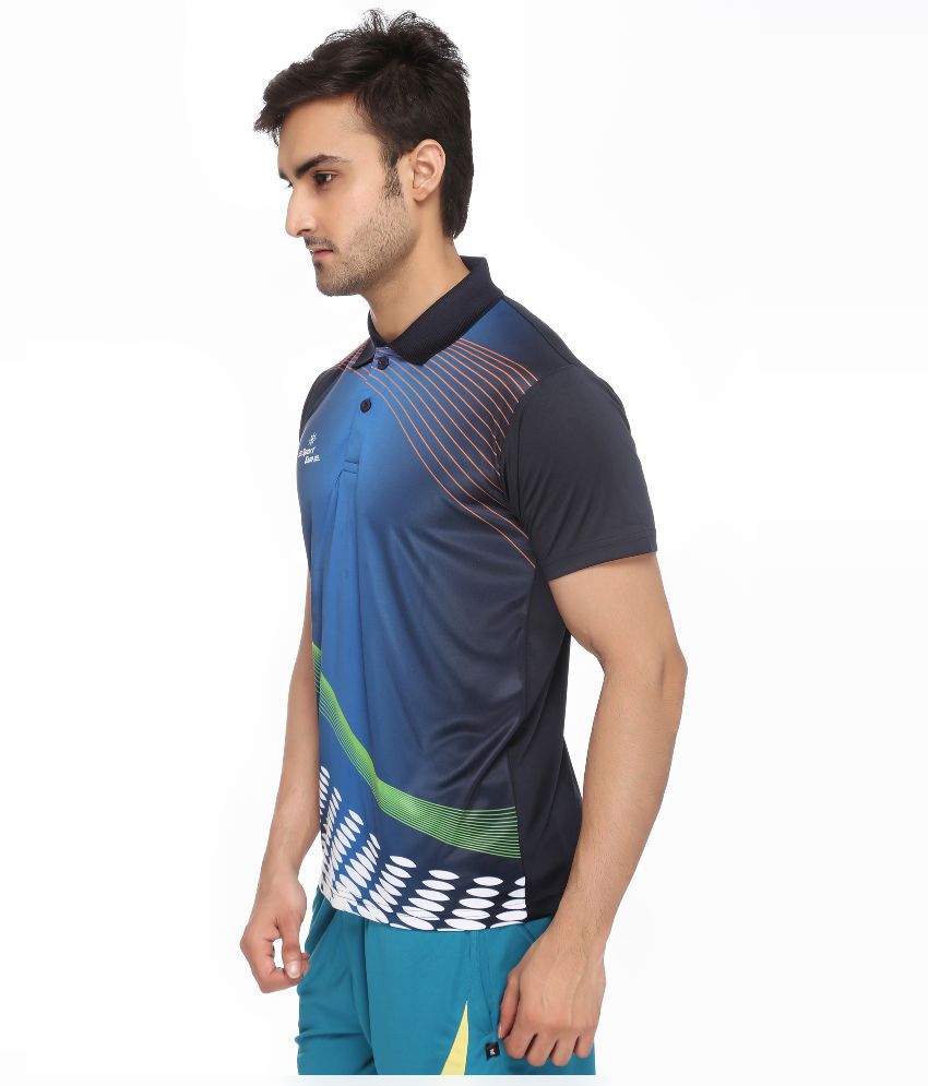 Sport Sun Multicolour Polyester Polo T-Shirt for Men: Buy Online at ...
