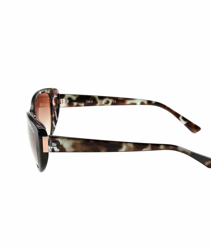 Swiss Military Brown Cat Eye Sunglasses Sms7 Buy Swiss Military Brown Cat Eye Sunglasses