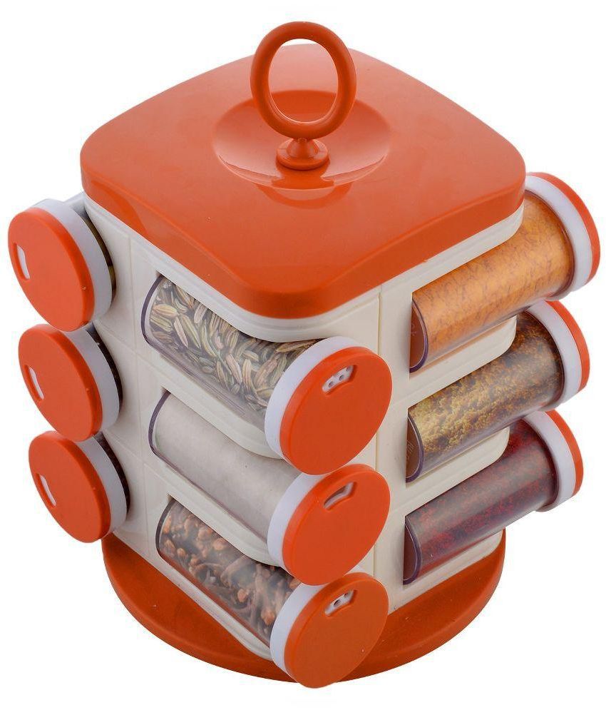     			Floraware Plastic Spice Container with Rack