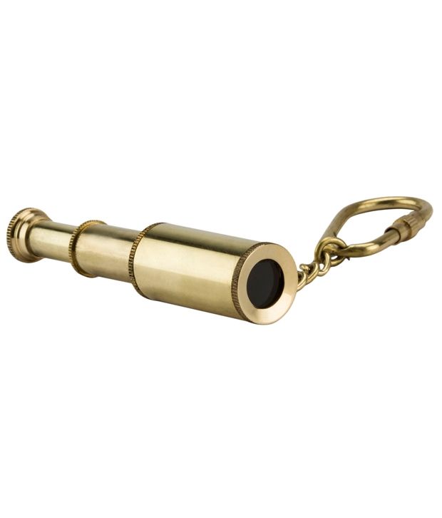 Vintage Crafts Brass Telescope Keychain For Men Buy Online at Low