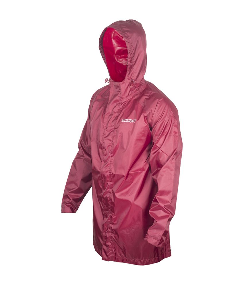 Wildcraft Basic Raincoat Monk Red Buy Wildcraft Basic Raincoat