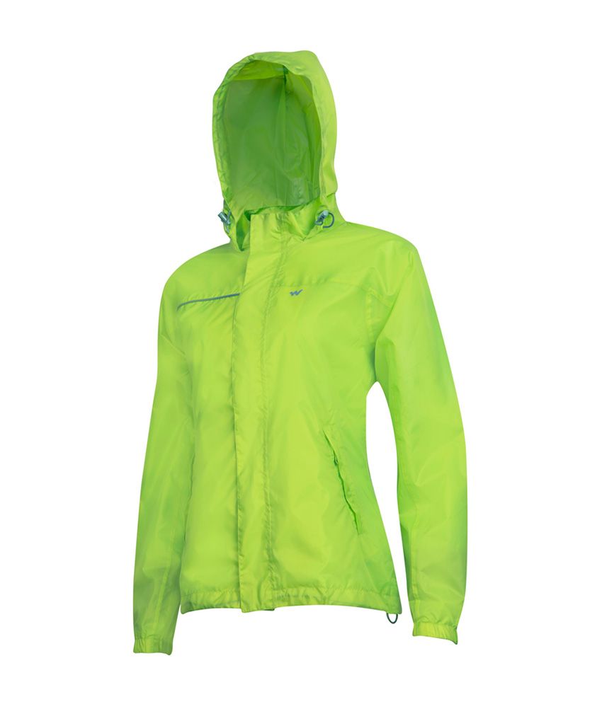 Wildcraft Women's Green Rain Jacket Buy Online at Best Price on Snapdeal