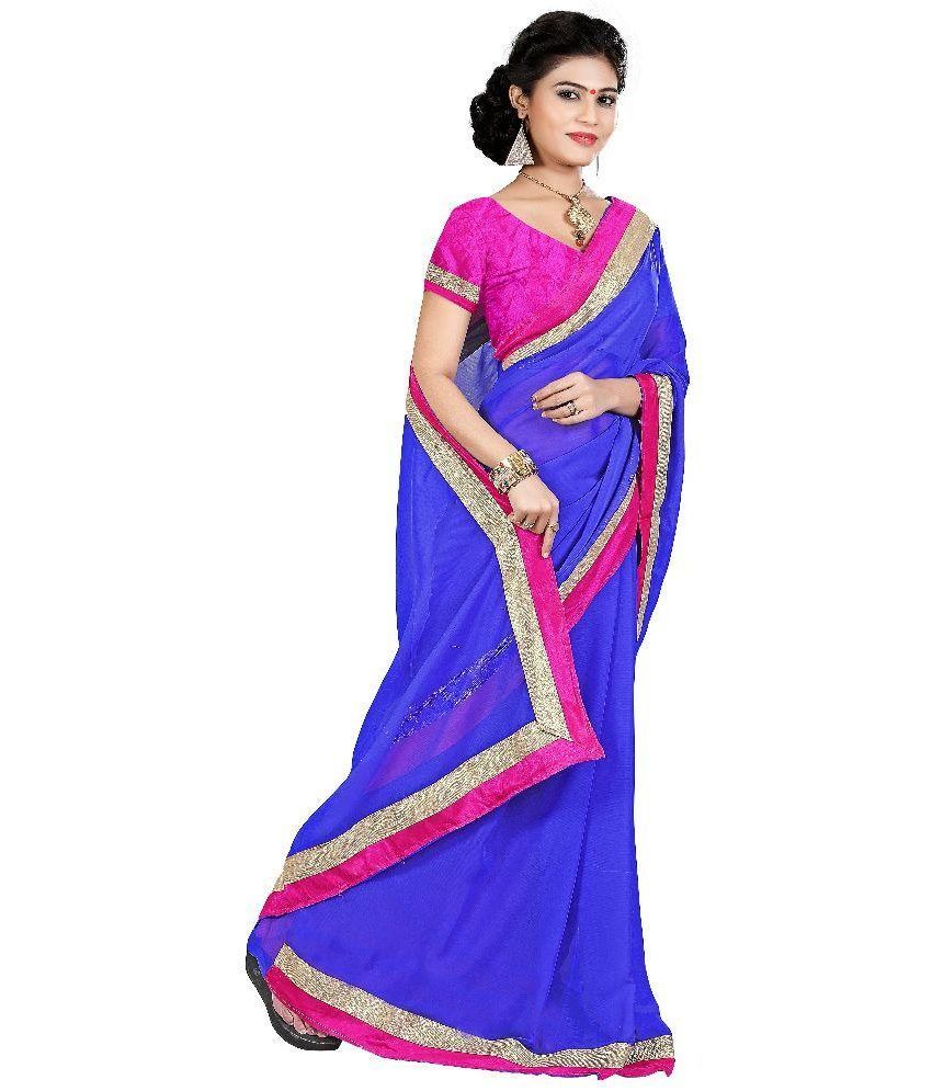 chiffon sarees online low price