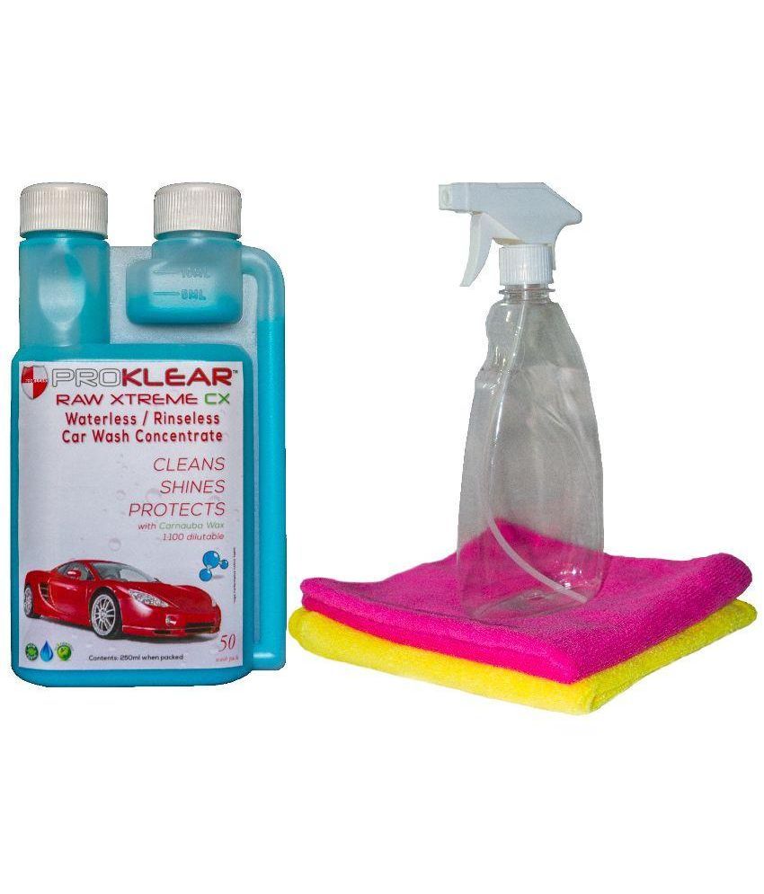 Proklear Waterless Car Wash Concentrate Kit Buy Proklear Waterless Car