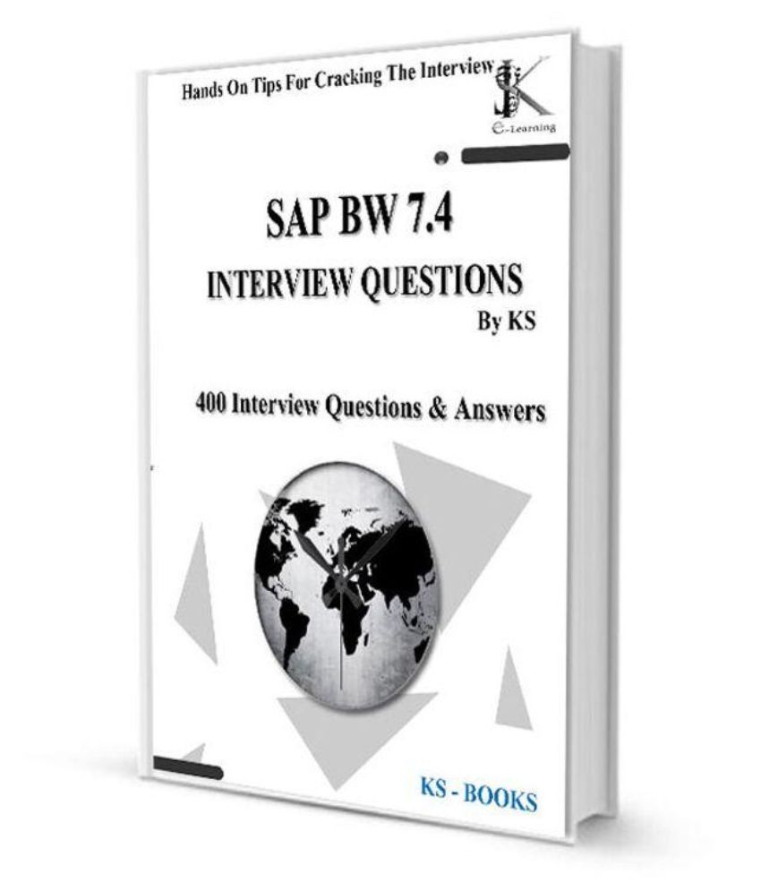 Sap Bw 7 4 Interview Questions Book Paperback English 7 4 Edition