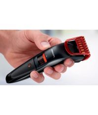 Philips QT4011/15 Pro Beard Trimmer Red & Black