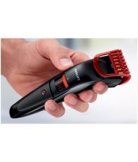 Philips QT4011/15 Pro Beard Trimmer Red & Black