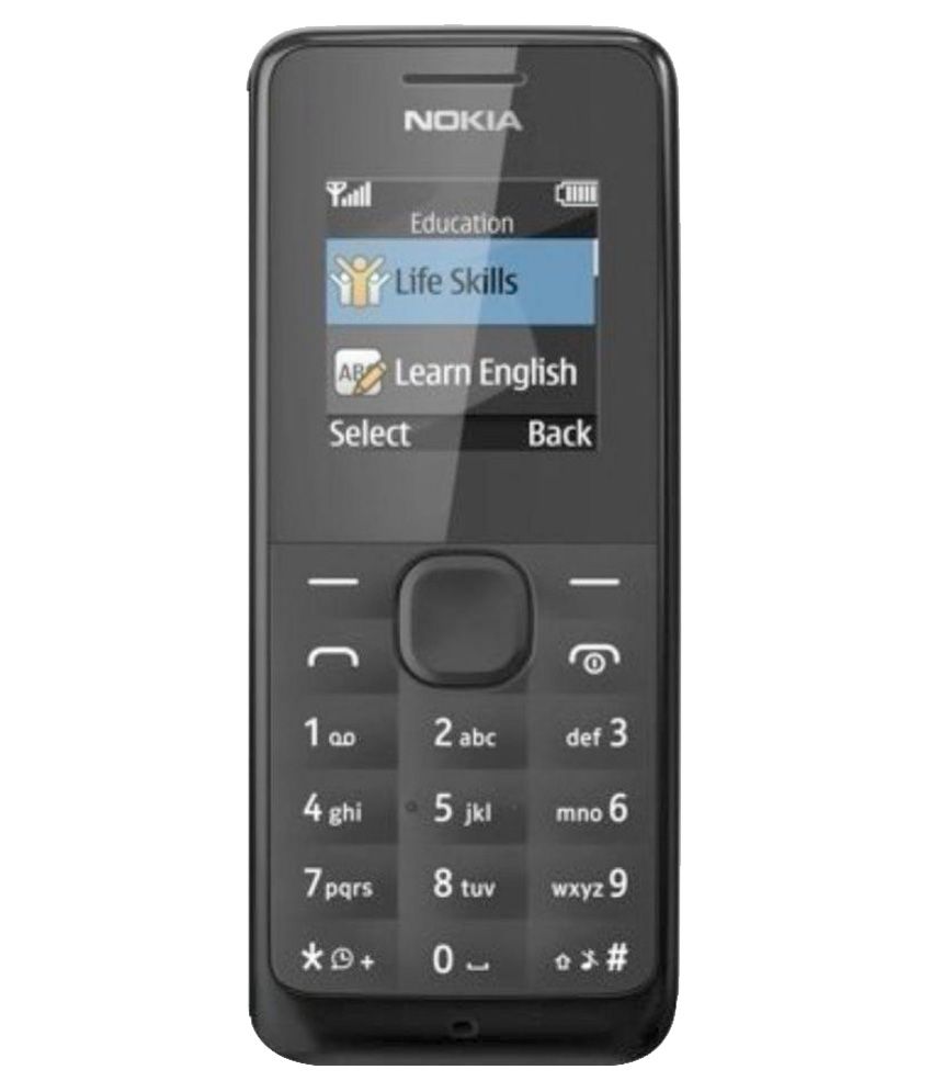 Nokia 105 S.S ( Black ) - Feature Phone Online at Low ...