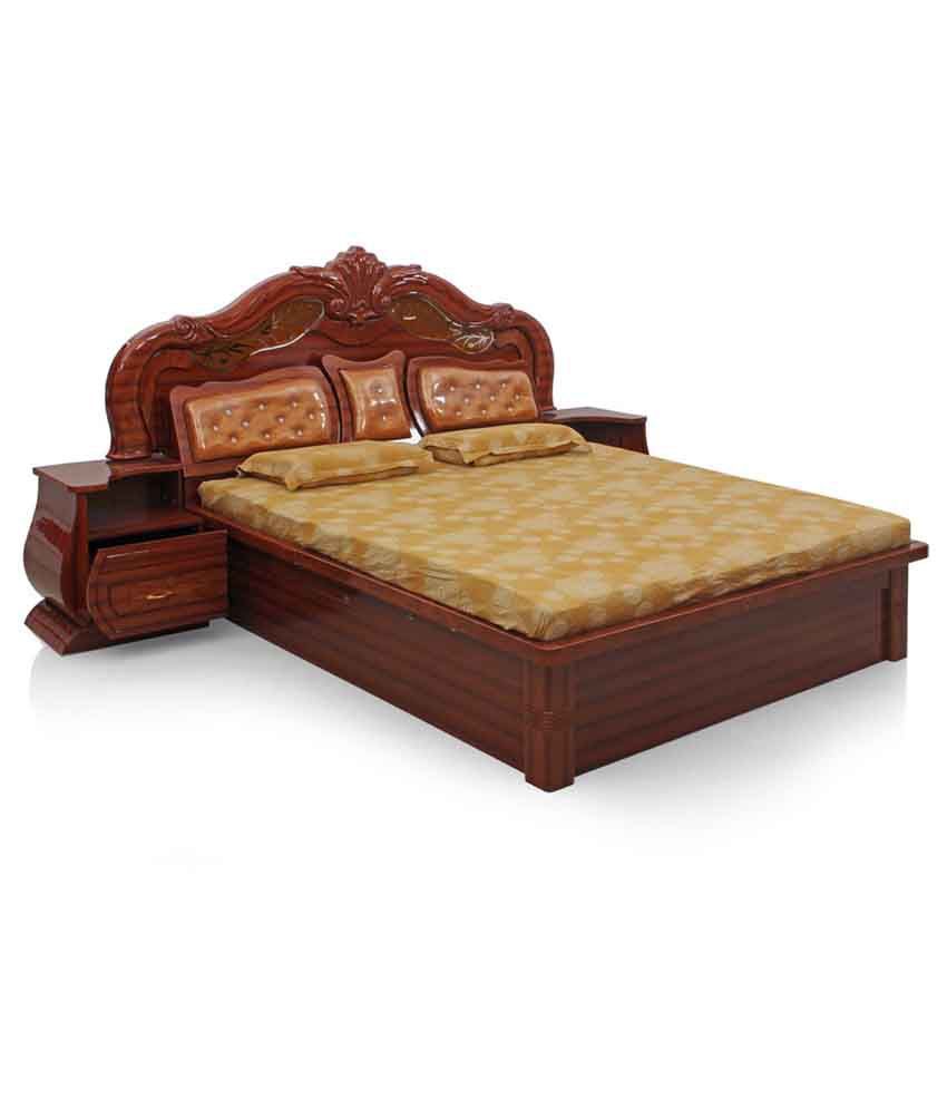 Royal Oak Lotus King Size Bed, Royal King Bed Size