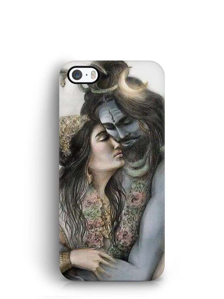 Cover Affair Maa Parvati With Lord Shiva 3d Printed Back Cover