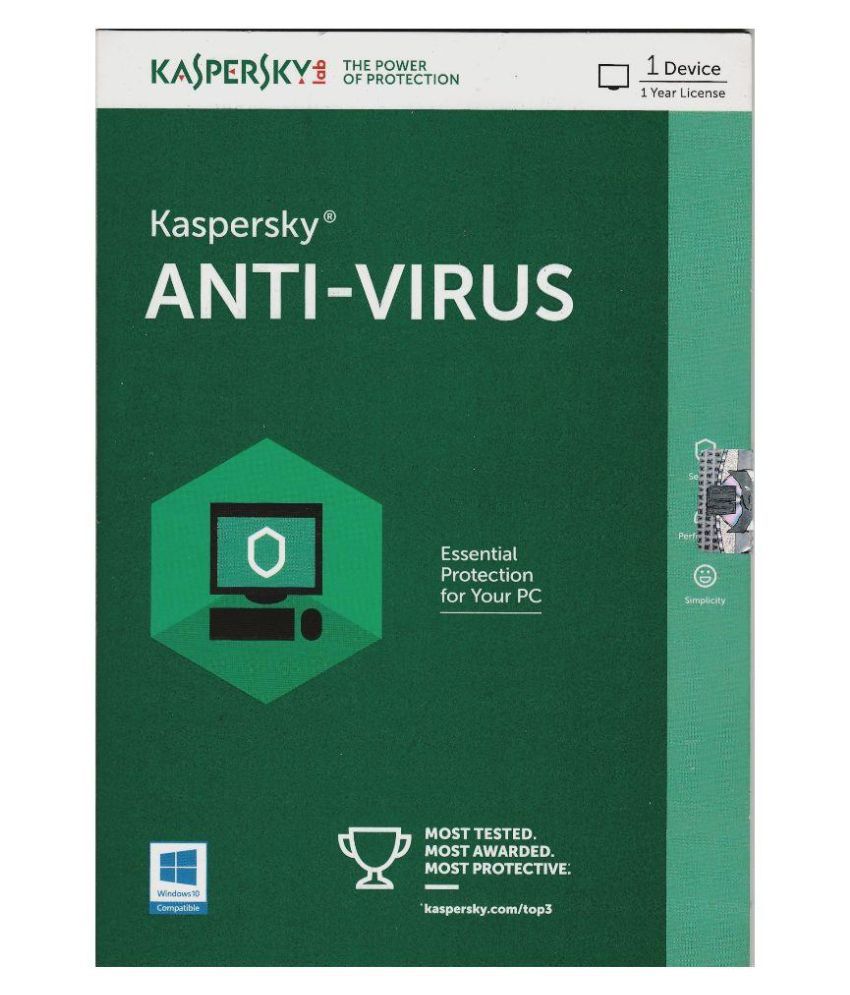 Kaspersky Antivirus 2016 ( 1 / 1 ) CD