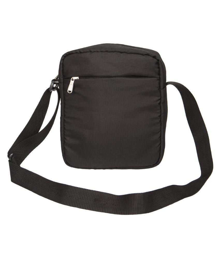 Cosmus Enterprises 40051379005 Black Polyester Casual Messenger Bag ...