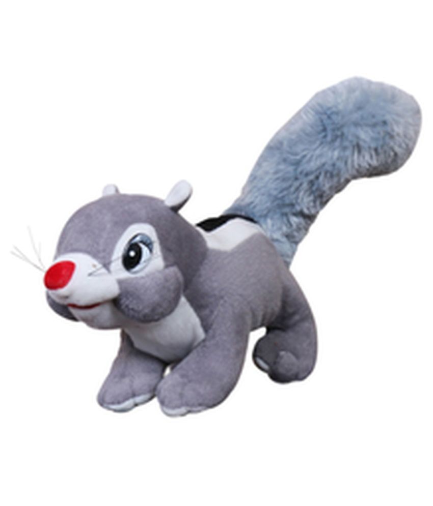 grey squirrel soft toy