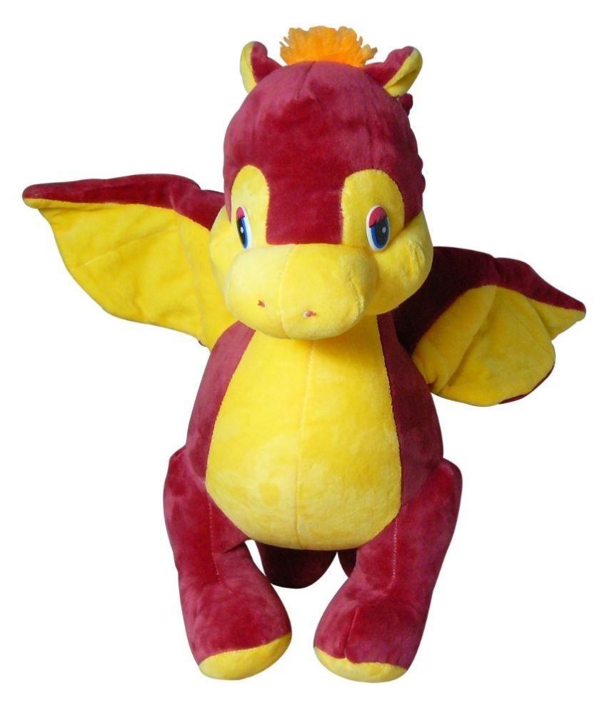 purple plush dragon