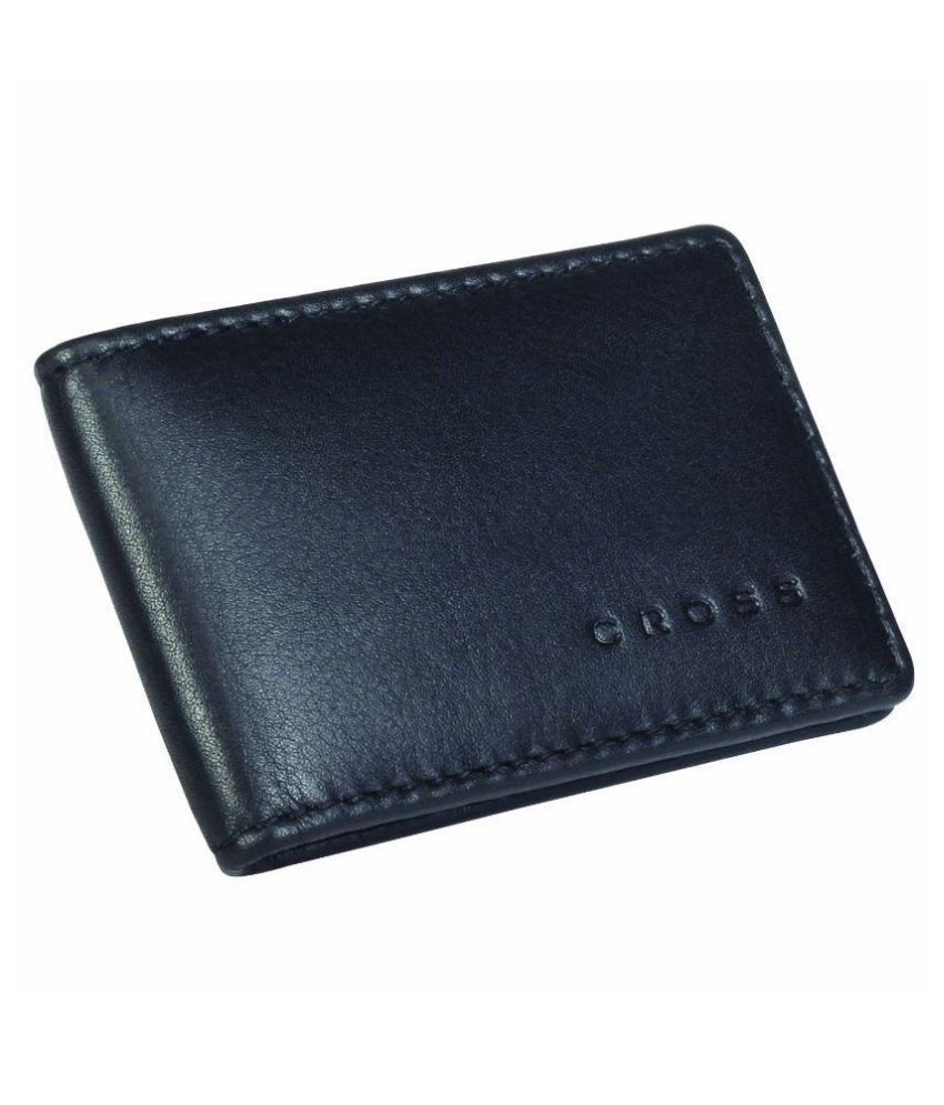 Cross Black Leather Wallet for Men: Buy Online at Low Price in India