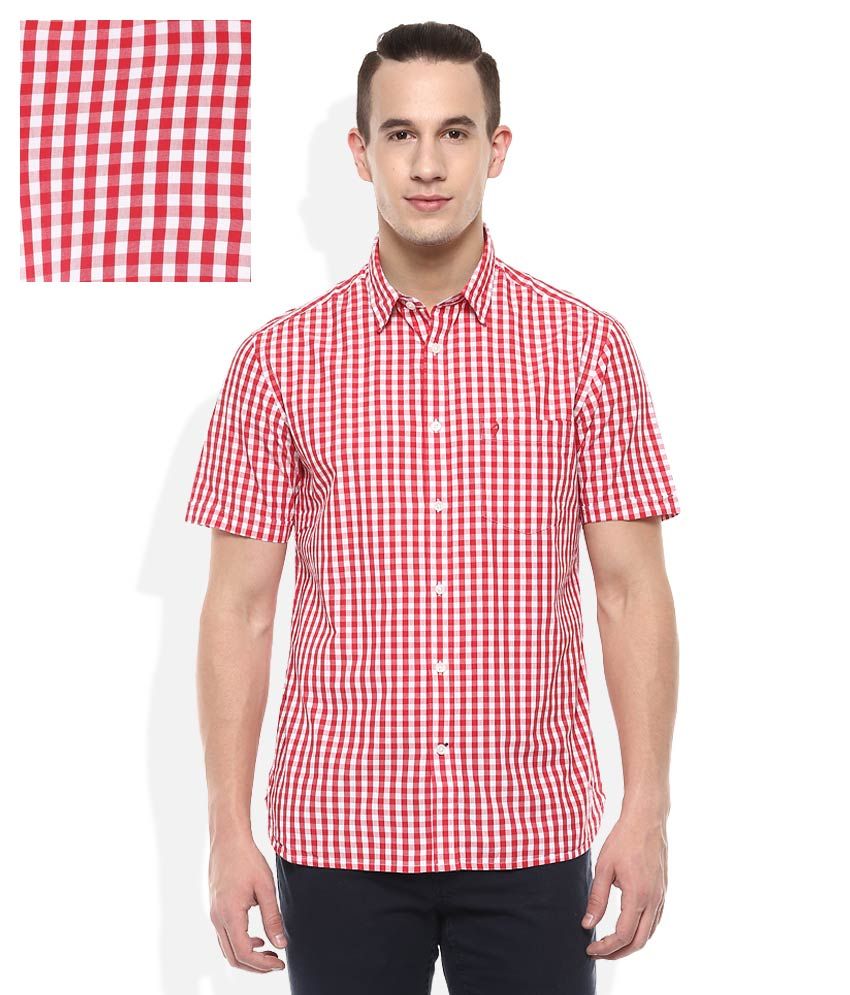 indian terrain red shirt