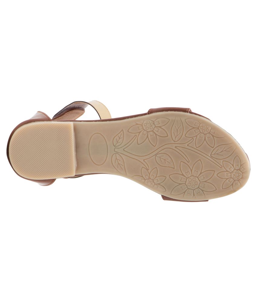 tan flat sandals uk