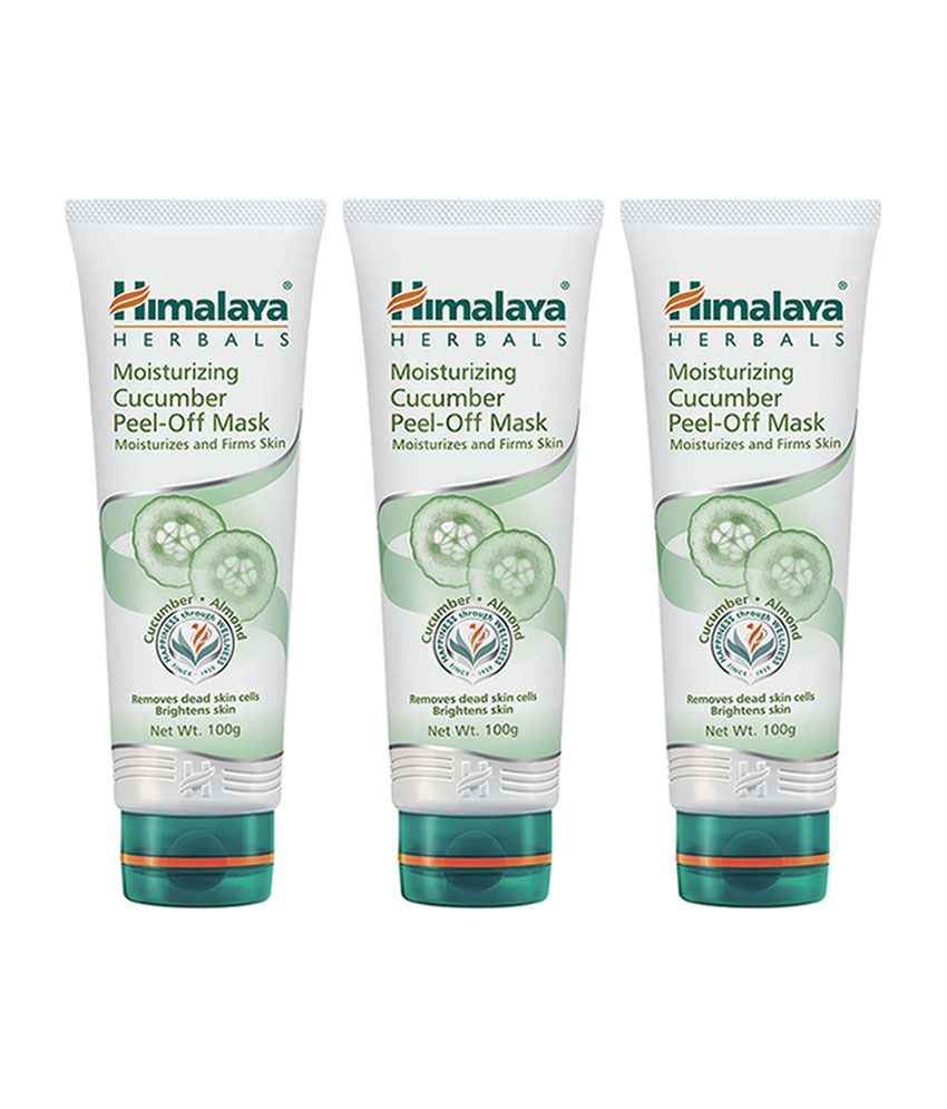 Himalaya Moisturizing Cucumber Peel-Off Mask - 100 ml (Pack of 3): Buy ...