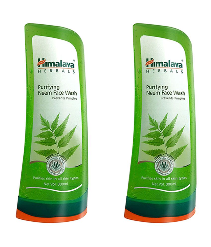     			Himalaya Purifying Neem Face Wash - 300 ml Each (Pack of 2)
