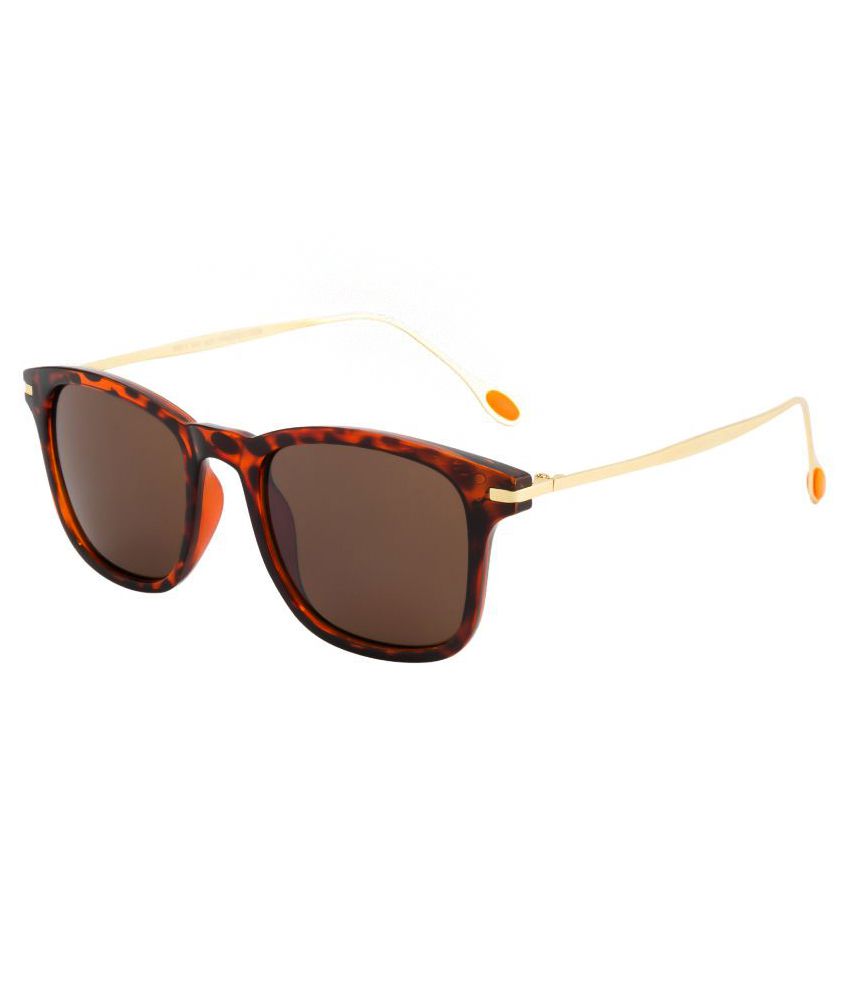 Crazy Eyez Brown Square Sunglasses ( CE9071C4 ) - Buy Crazy Eyez Brown ...
