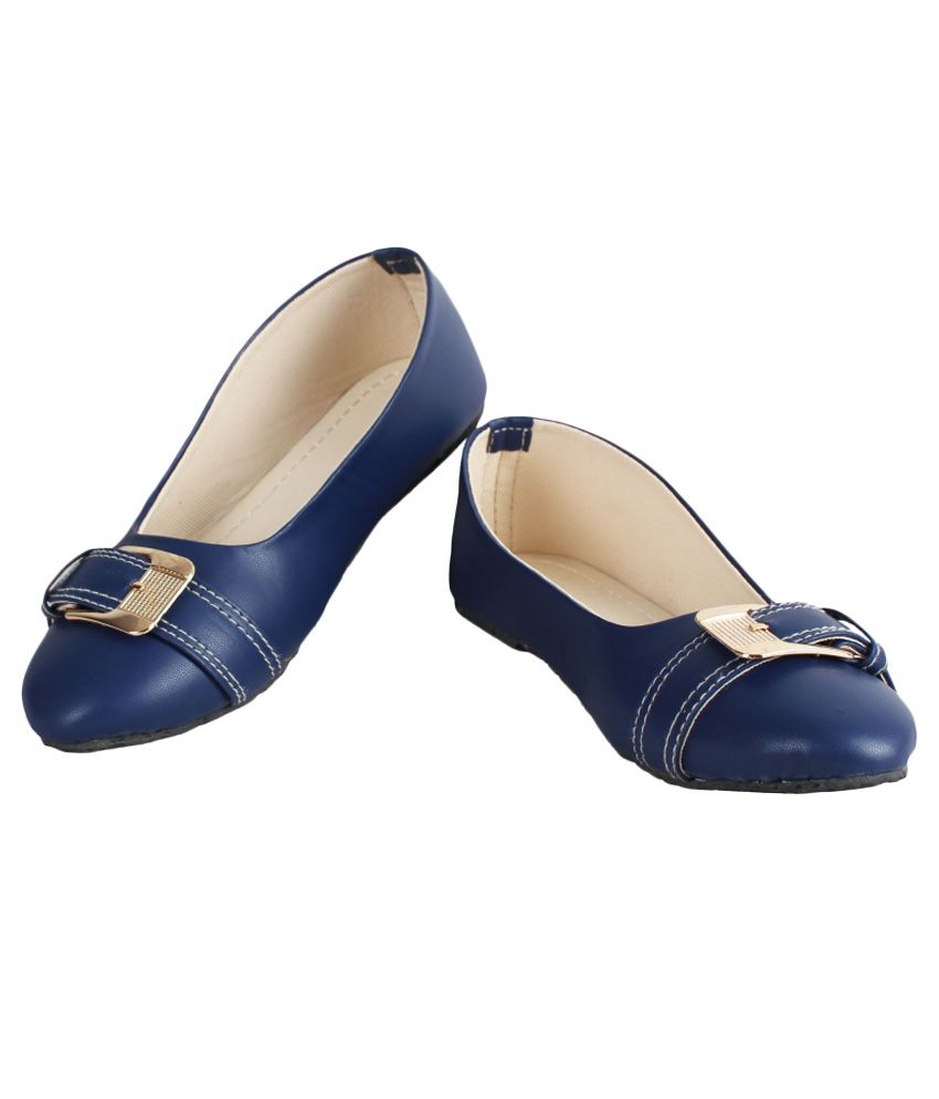 navy ballerinas uk