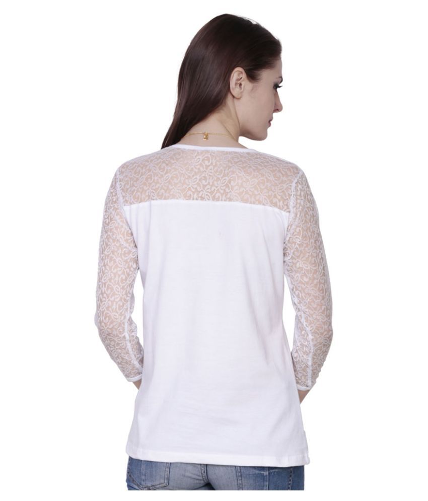 white cotton tops uk