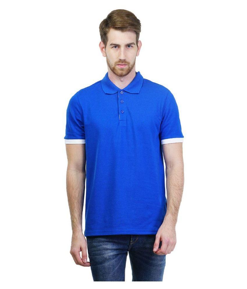 puma blue polo t shirt