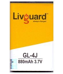 Livguard GL-4J 880mAh Lithium Ion Battery (For Nokia N Series) Image