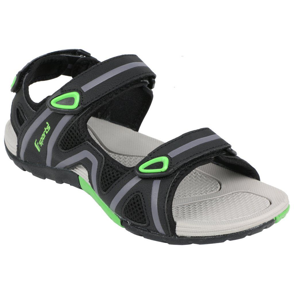 Fsports Black Floater Sandals - Buy Fsports Black Floater Sandals Online at Best Prices in India 