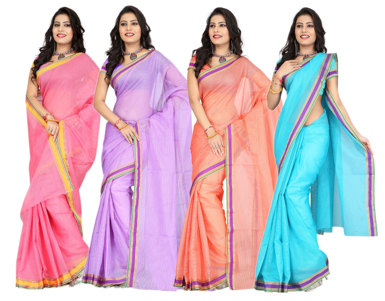 poly cotton sarees price