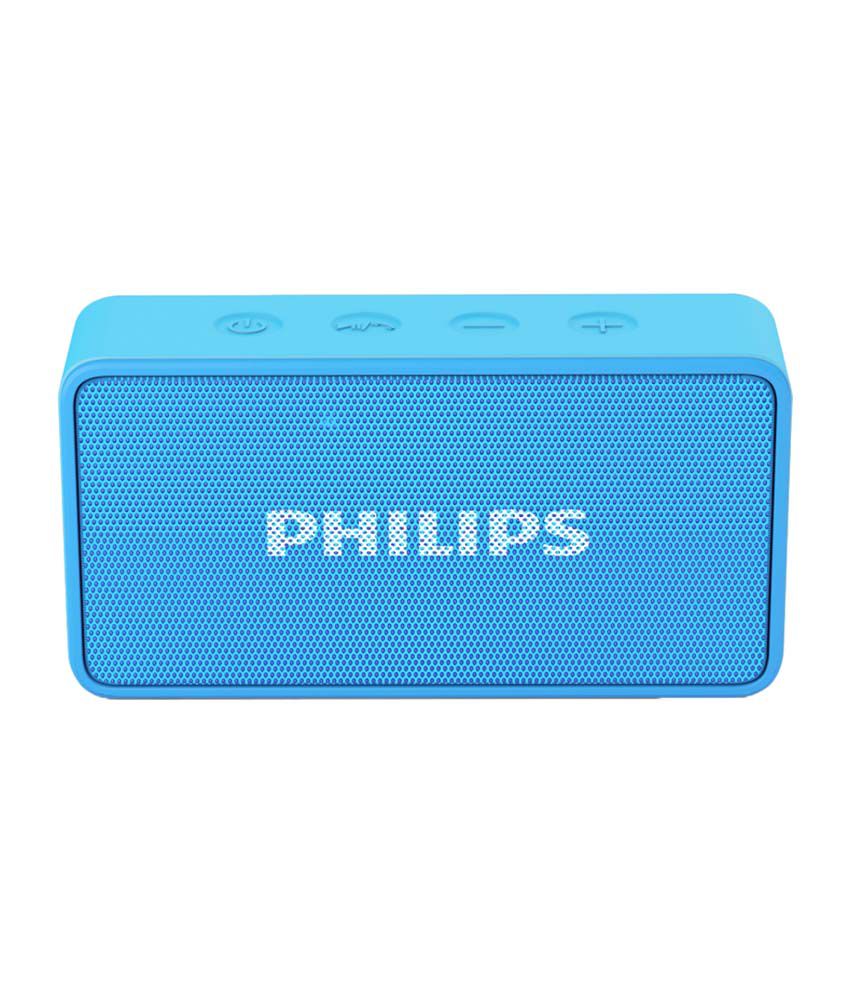     			Philips BT64A/94 Bluetooth Speaker - Blue