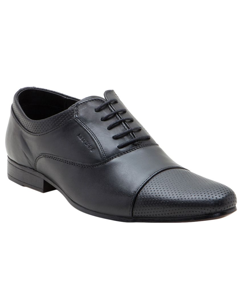 Red Tape RTS9651 Black Formal Shoes Price in India- Buy Red Tape ...