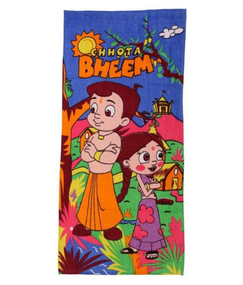 Chota Bheem Multicolor Cotton Chhota Bheem Printed Bath Towel: Buy Chota  Bheem Multicolor Cotton Chhota Bheem Printed Bath Towel at Best Prices in  India - Snapdeal