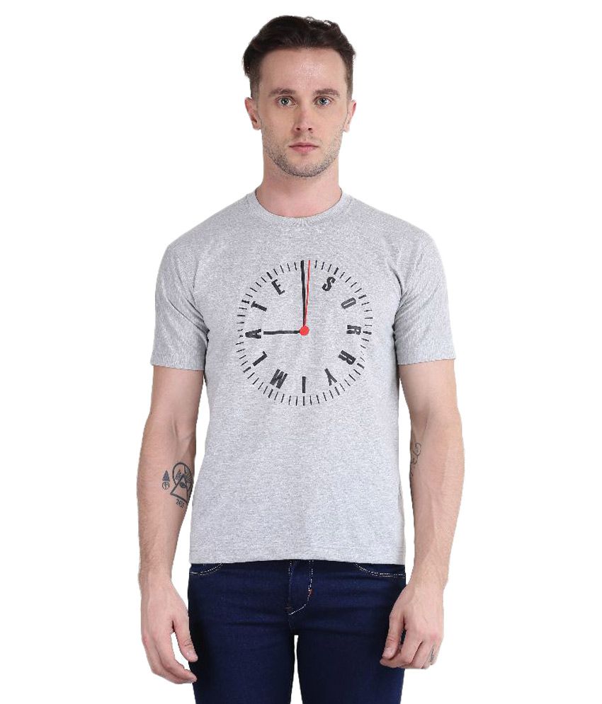     			British Terminal Off-White Round T Shirt