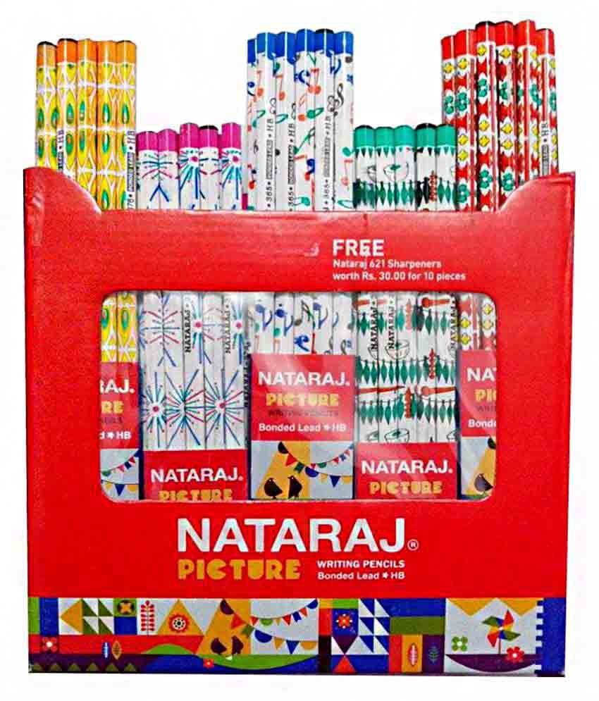     			Nataraj Multicolor Pencil Pack - 100 Pencils