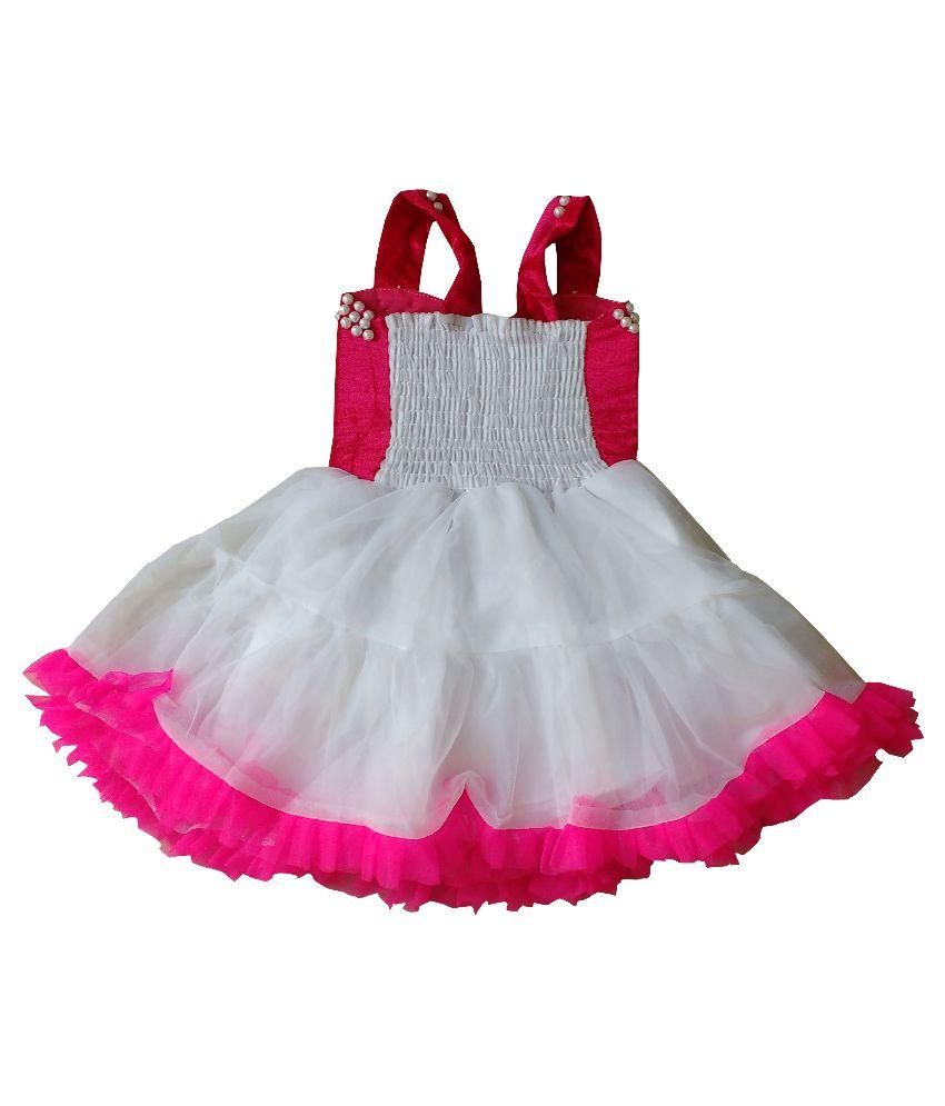 white frock for newborn