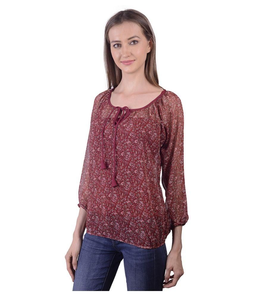 chiffon tops uk