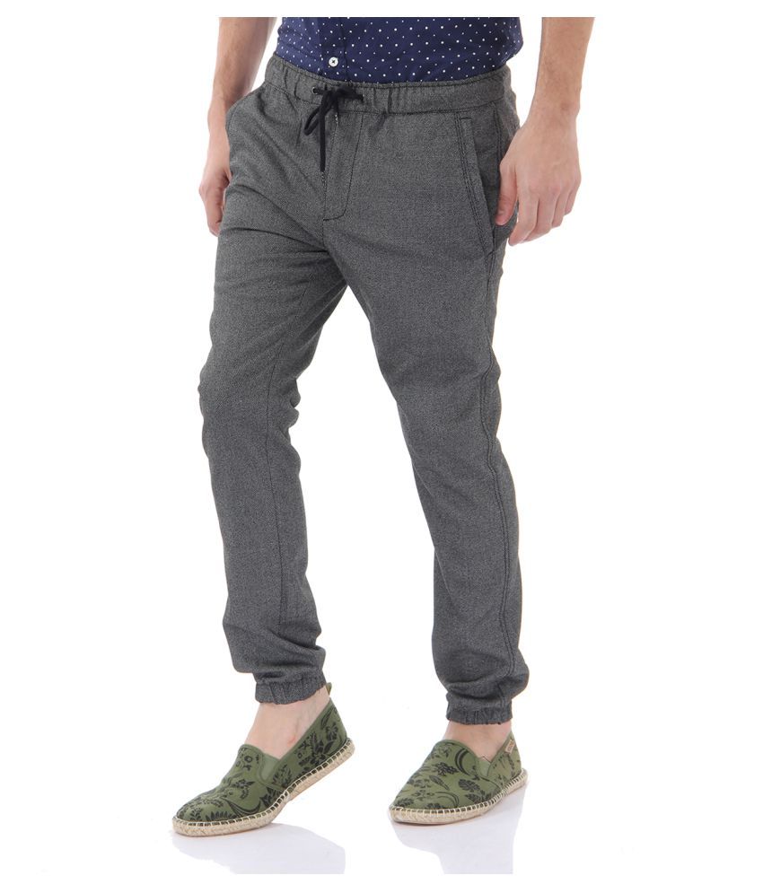 polyester fabric joggers