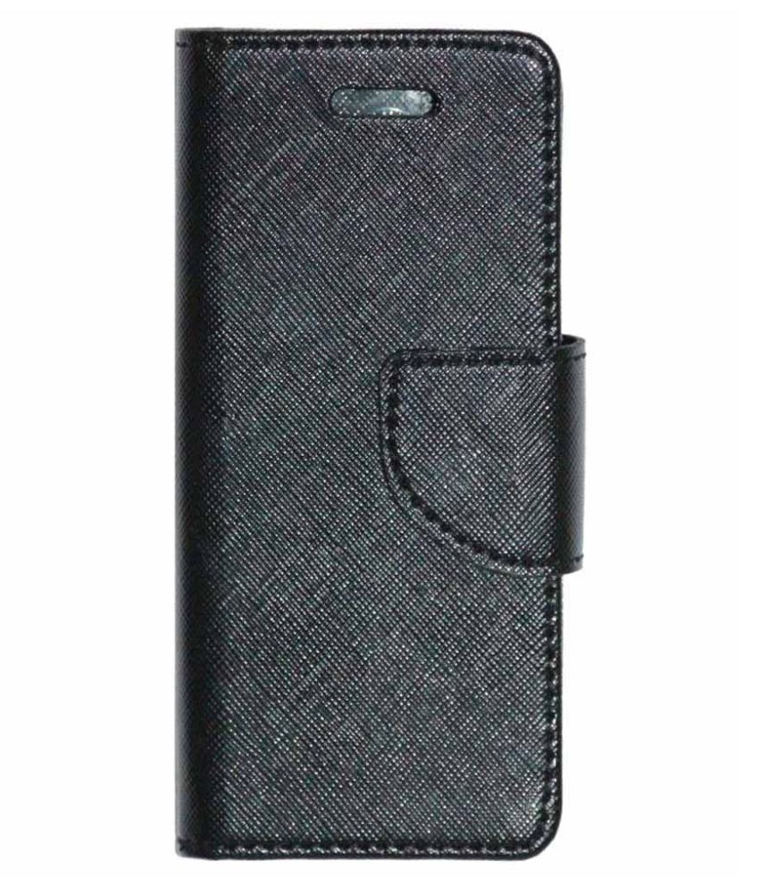 Nokia 230 Flip Cover by Gizmofreaks Black Flip Covers Online at Low
