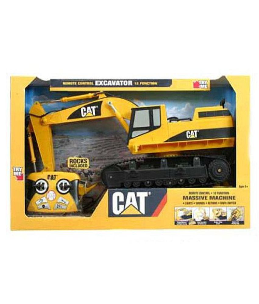 cat massive machine excavator