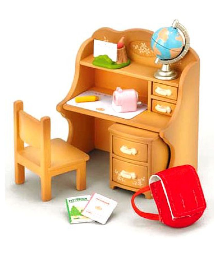sylvanian families study desk