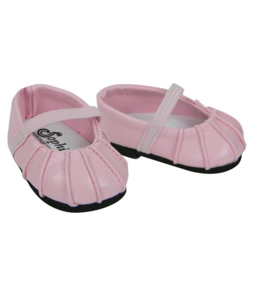 Baby Doll Shoes, Fits Bitty Baby by American Girl, Pink Baby Doll Shoes, Fits Bitty Baby by American Girl, Pink