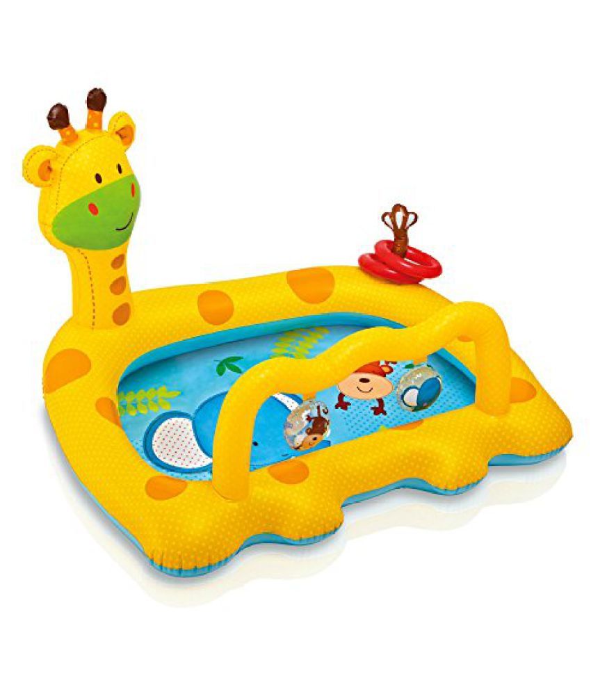 giraffe inflatable pool